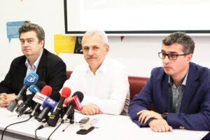 Liviu Dragnea, Cătălin Nechifor şi  Andrei Dolineaschi