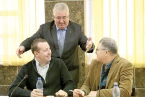 Ion Lungiu,  Lucian Harşovschi şi Viorel Seredenciuc