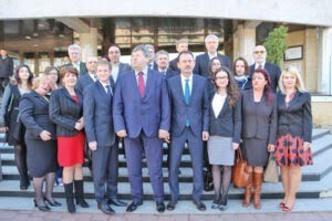 Marian Andronache, şi şeful său de la Judeţ, Corneliu Popovici