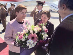 Beata Szydlo, Constantin Harasim