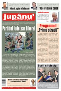JUPÂNU' - anul XVI, nr. 25 (807) 04-10.07.2017 