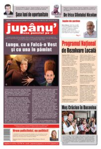 Jupanu - anul XVII, nr. 49 (880) 18.12. 2018 - 07.01.2019