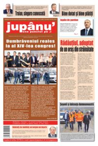Jupanu - anul XVIII, nr. 16 (896) 22.04-06.05.2019