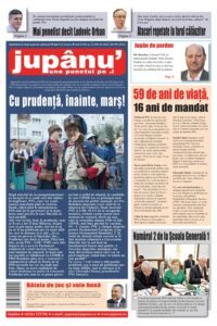 Jupanu - anul XVIII, nr. 21 (901) 04-10.06.2019