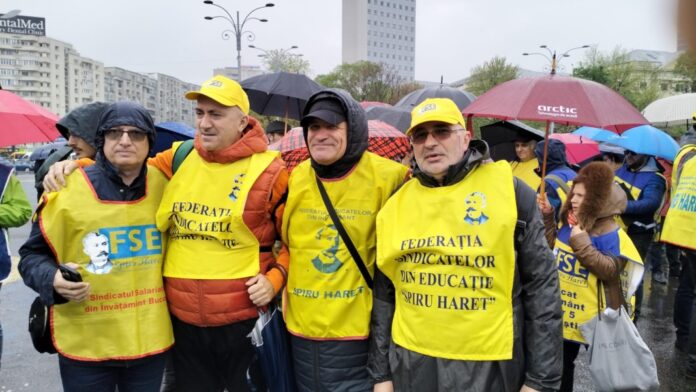 paduret miting bucuresti