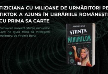 Fiziciana cu milioane de urmăritori pe TikTok a ajuns în librăriile românești cu prima sa carte